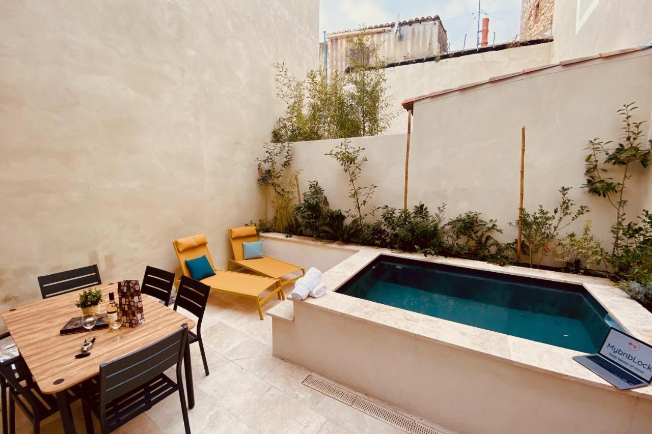 ニーム La Terra Nostra - Townhouse - Swimming Poolヴィラ エクステリア 写真