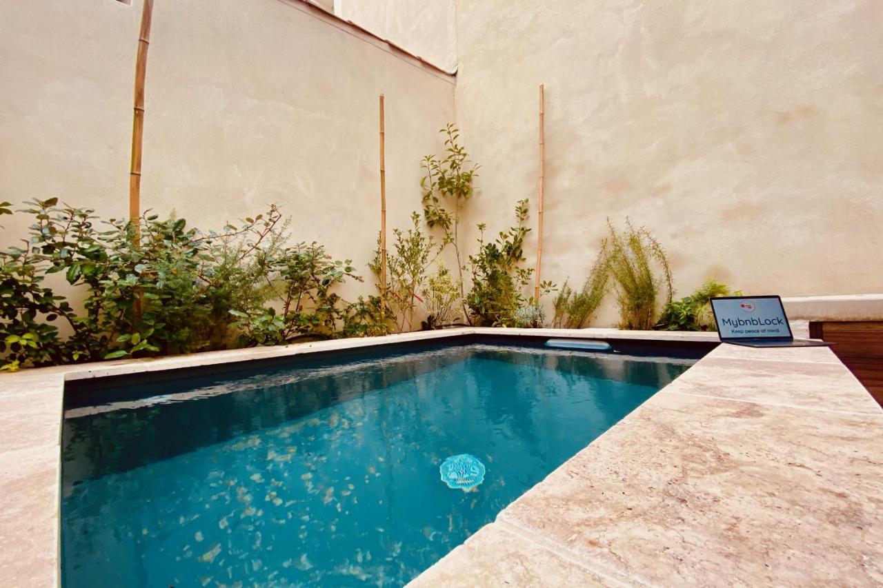ニーム La Terra Nostra - Townhouse - Swimming Poolヴィラ エクステリア 写真